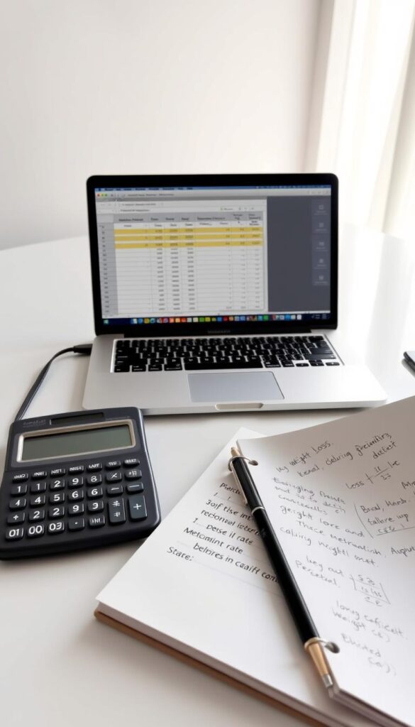 calorie counting and basal metabolic rate calculation