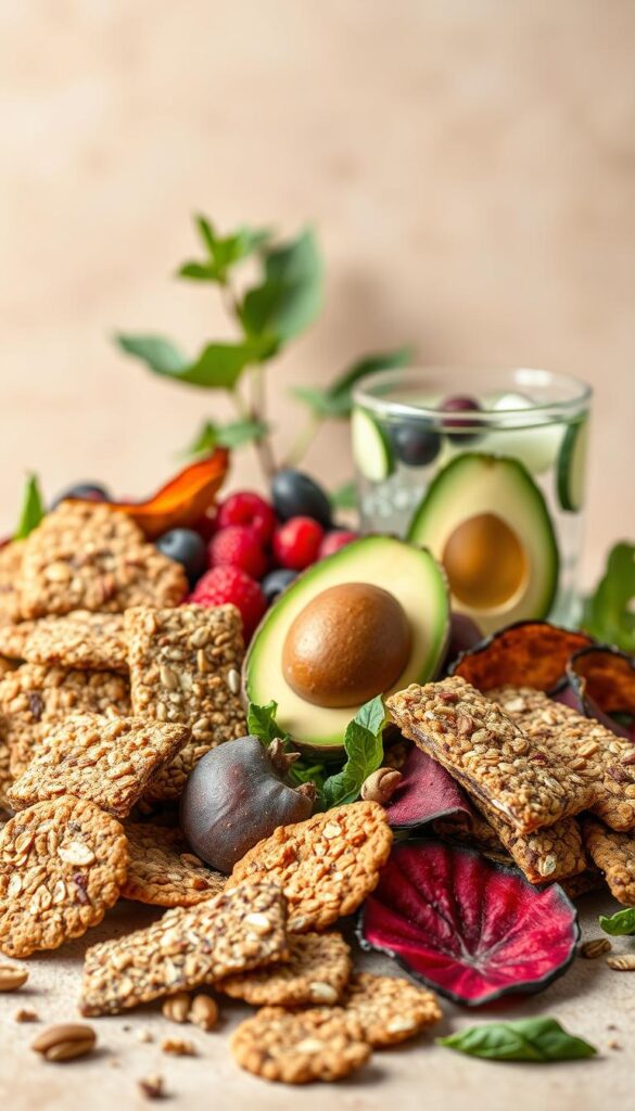 high fiber snacks
