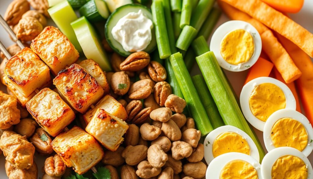 protein-packed no carb snacks