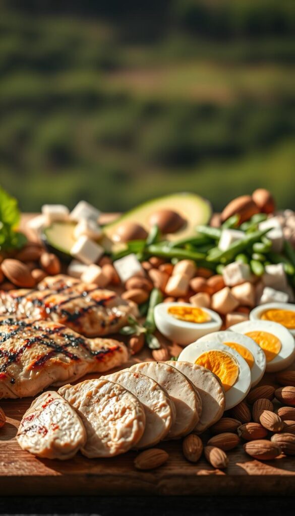 protein-rich foods for controlling blood sugar drops