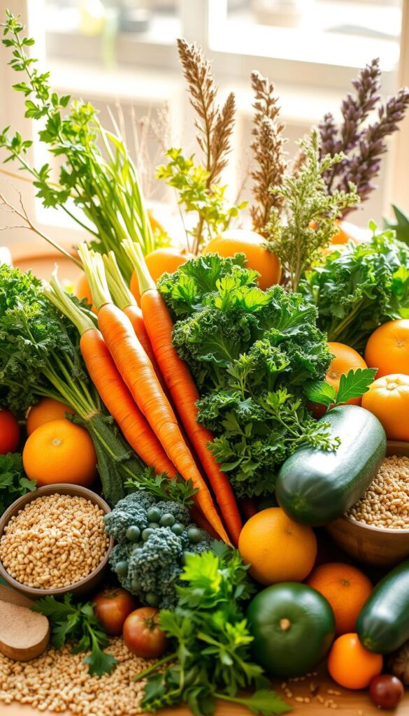 seasonal ingredients for clean eating dinners