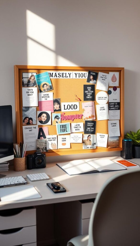 vision board placement ideas