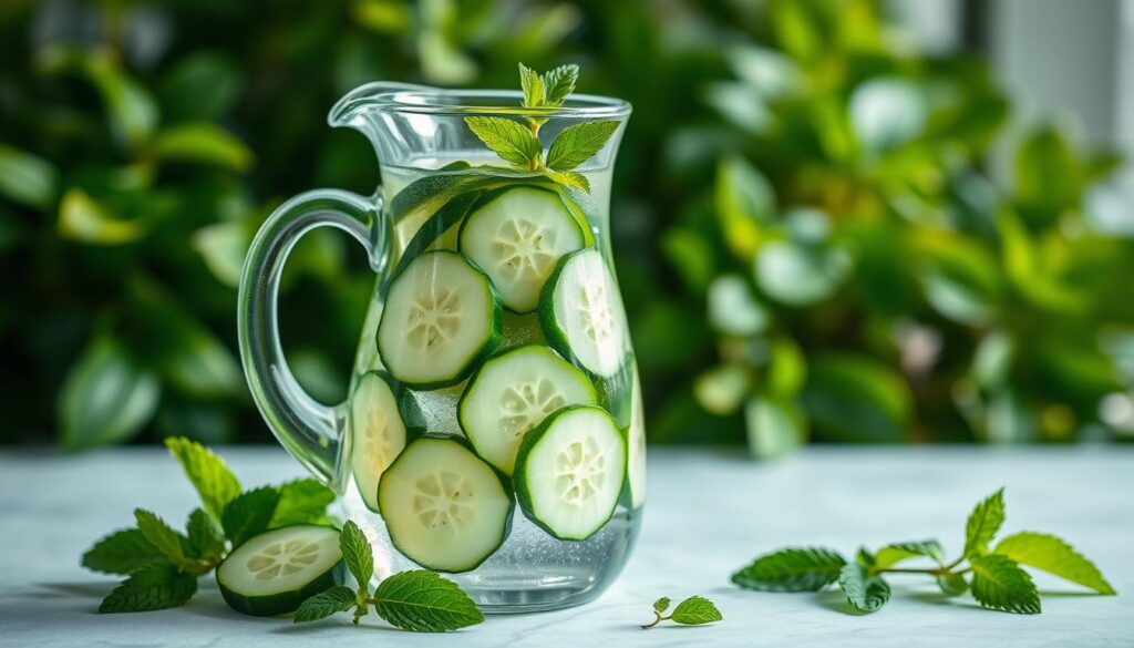 cucumber water detox