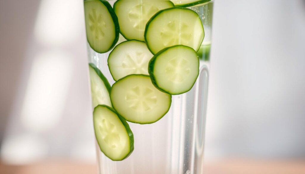 health benefits of cucumber water