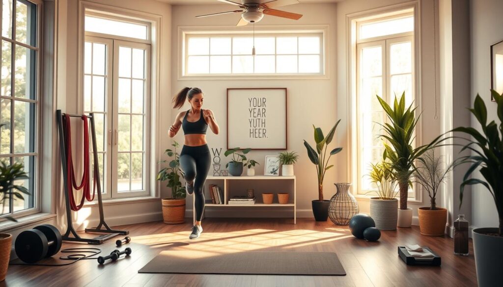 home exercise for busy women